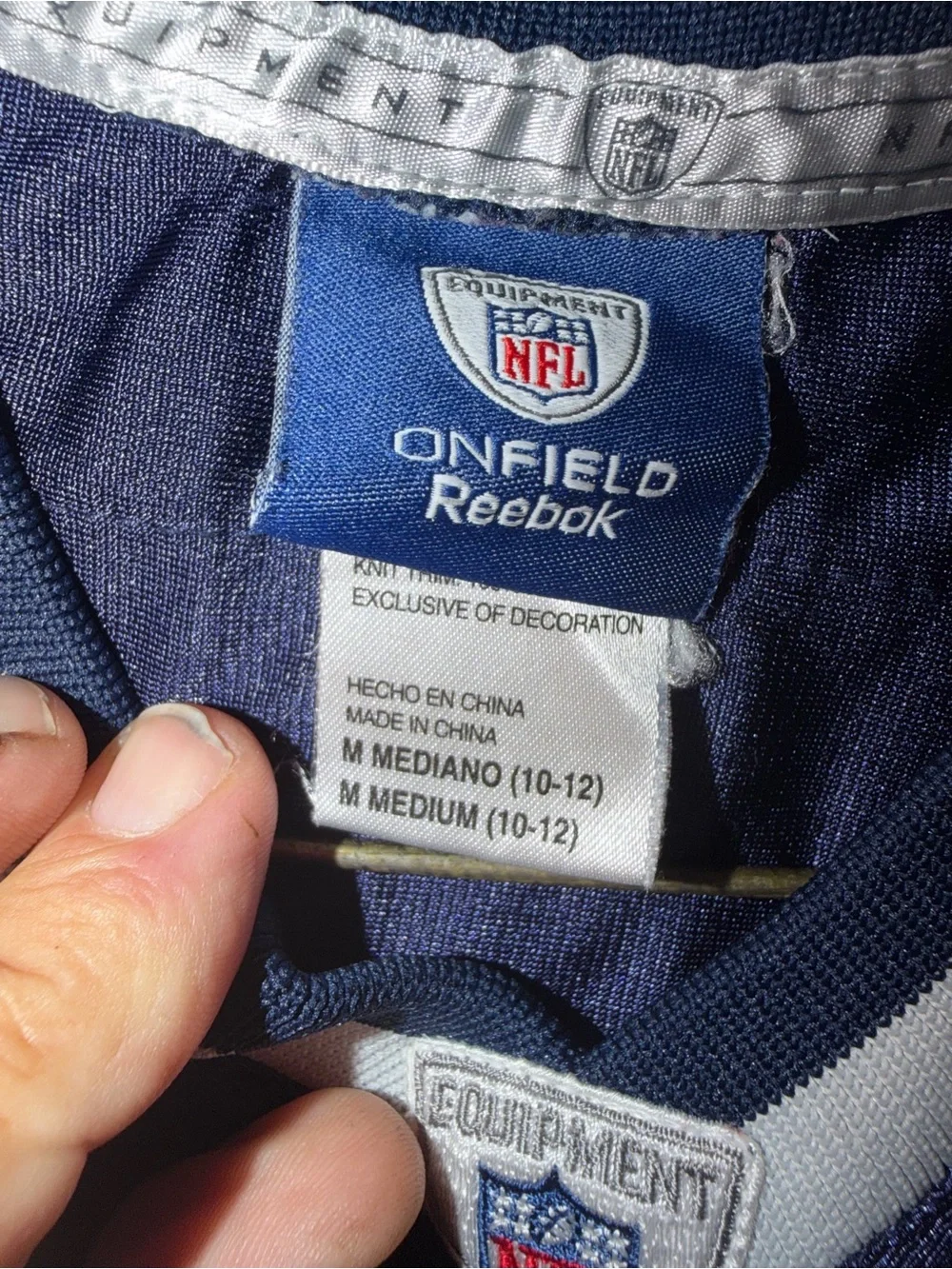 Youth size medium Randy Moss Football Jersey #81